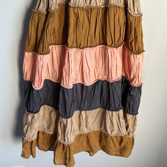 ANTHROPOLOGIE | Let Me Be Letizia Colorblock Midi Dress 12 - Picture 8 of 12